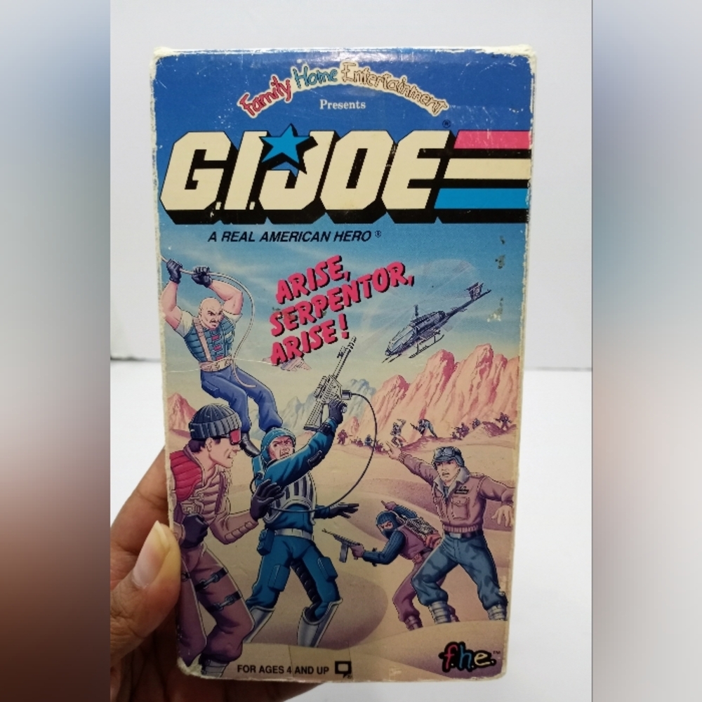 G.I Joe "ARISE,SERPENTOR,ARISE!" VHS